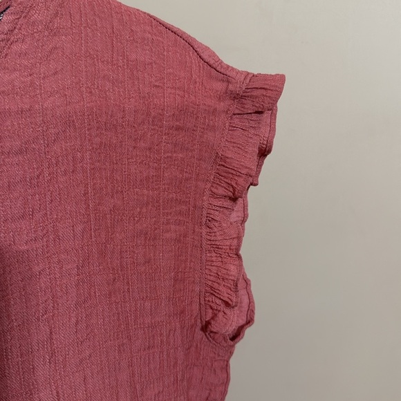 NWT Knox Rose Textured Knee Length Mauve Dress - Picture 6 of 7